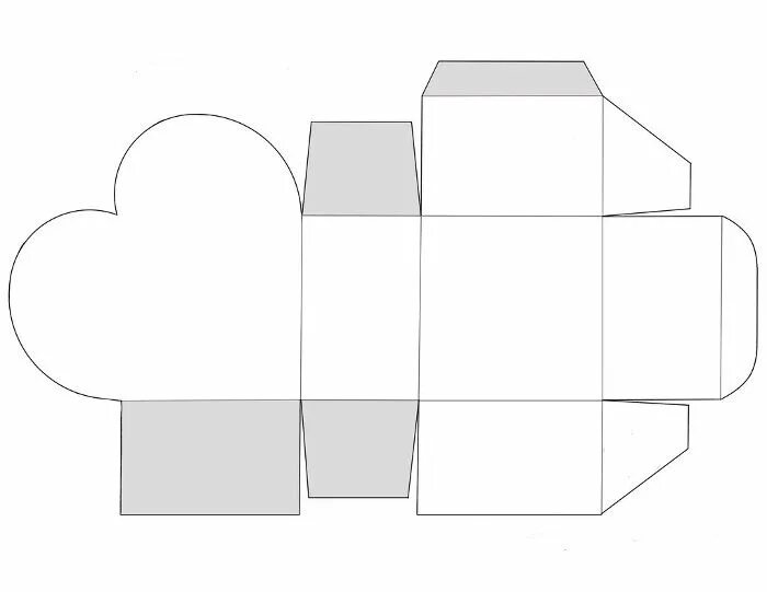 Распечатать своими руками схемы Коробочка для подарков своими руками из бумаги или картона: шаблоны и схемы Diy 