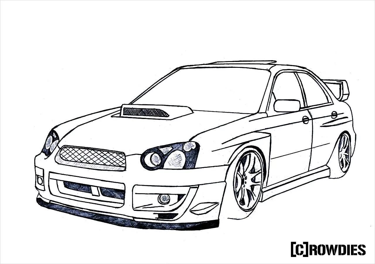 Распечатать тт машину с тюнингом #drawing #zeichnung Car drawings, Cars coloring pages, Cool car drawings