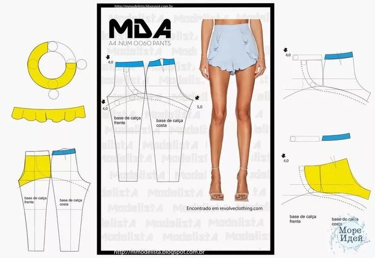 Распечатать выкройки бесплатно шорт шорты-юбка фото выкройка: 21 тыс изображений найдено в Яндекс.Картинках Pattern 