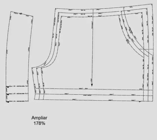 Распечатать выкройки бесплатно шорт Short de crochê Gráfico e Receita ideias, dicas, criatividade, decoração, artesa