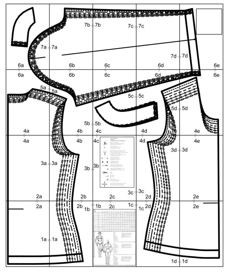 Распечатать выкройку бесплатно в натуральную Pages-from-футболка-базовая Basic shirts pattern, Shirt sewing pattern, Dress se