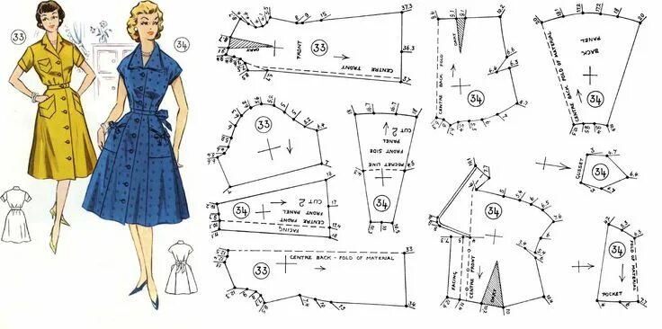 Распечатать женские выкройки Пин от пользователя Irina на доске Выкройки. Лучевой крой. 2 часть. Узоры для од