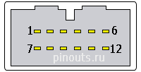 Распиновка 12 вольт Show connectors with more than eight and less than thirty pins @ Pinouts.ru