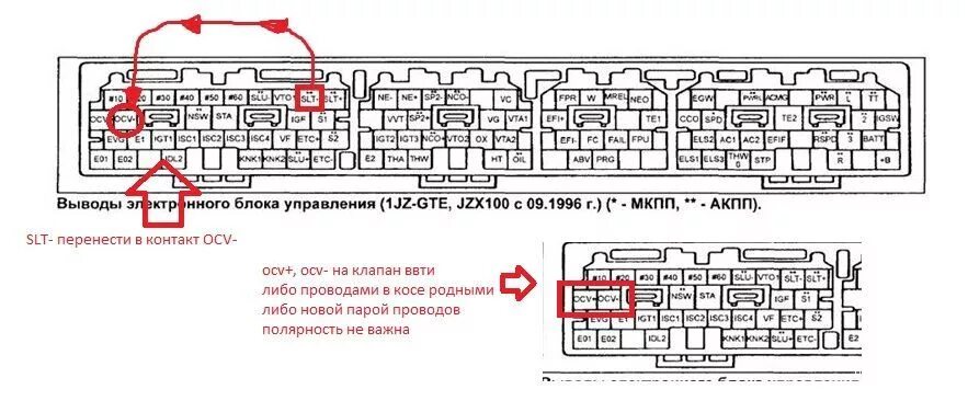 Распиновка 1jz ge Просмотр изображений A.C.A.B