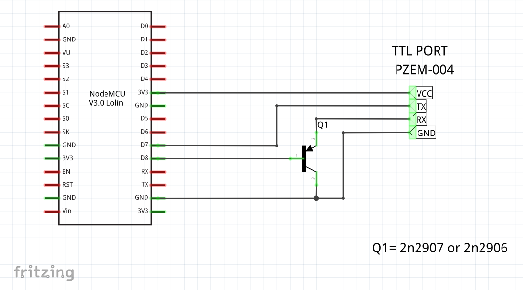 Распиновка Esp32 Pzem 004t