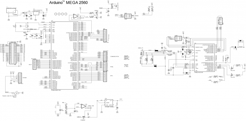 Распиновка 2560 Купить Arduino Mega 2560 Mega2560 - Контроллеры Arduino и другие - CARDUINO.ru -