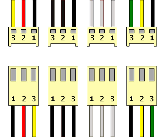 Распиновка 4 pin Распиновка пинов провода