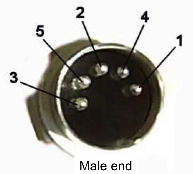 Распиновка 5 pin Распиновка 5