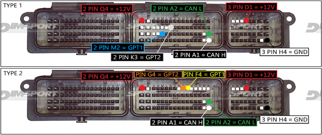 Распиновка 7 2 EDC17C84 TC1782 NISSAN Reflash ECU