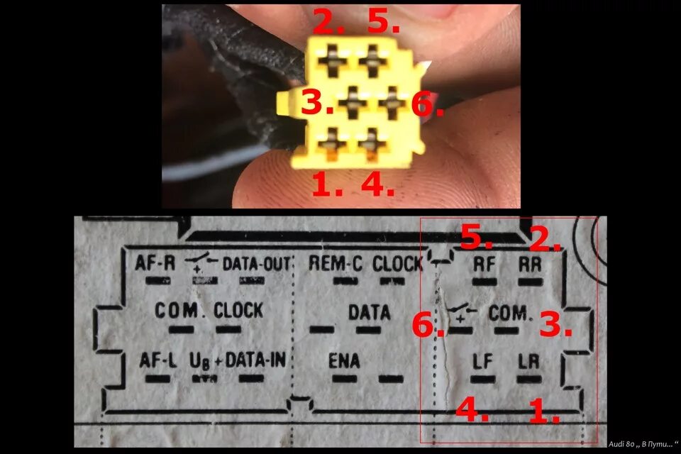 Распиновка а6 с5 Музыка в Audi 80 : Часть № 6 - Шаг к прошлому…Установка магнитолы AUDI Concert P