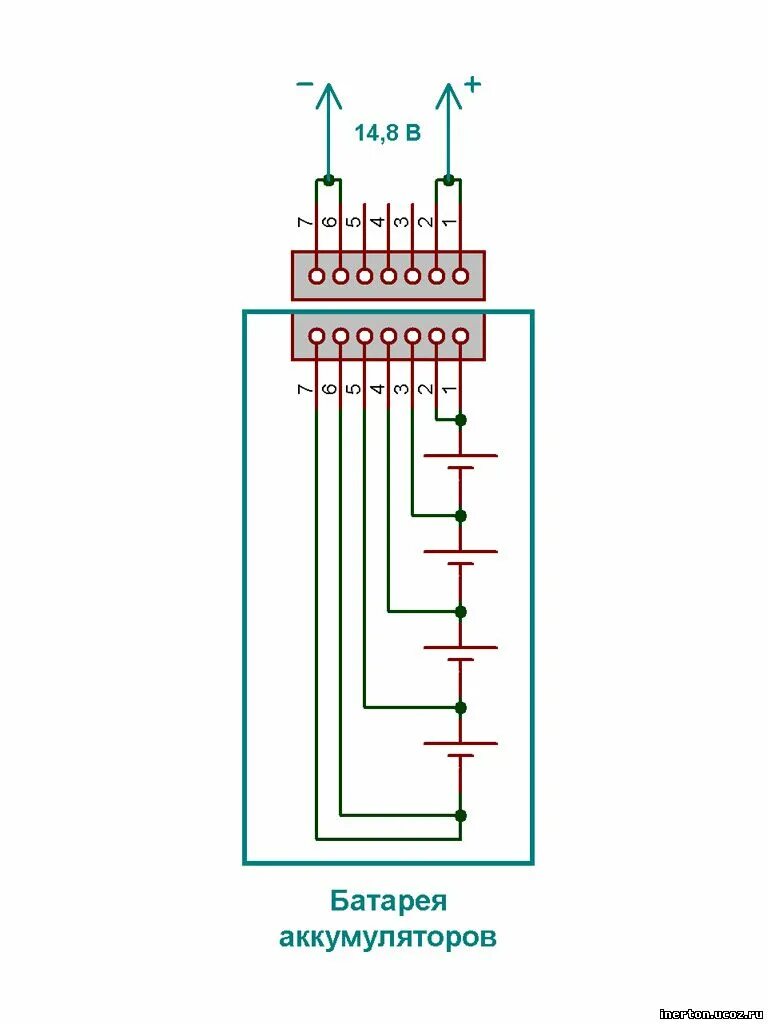 Распиновка аккумулятора Литий-йонная аккумуляторная батарея для питания велофары - Самоделки - Велосипед