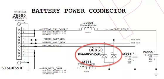 Распиновка аккумулятора ноутбука SMC Issue on MBP 13 - Hardware Troubleshooting Guide Page 10 MacRumors Forums