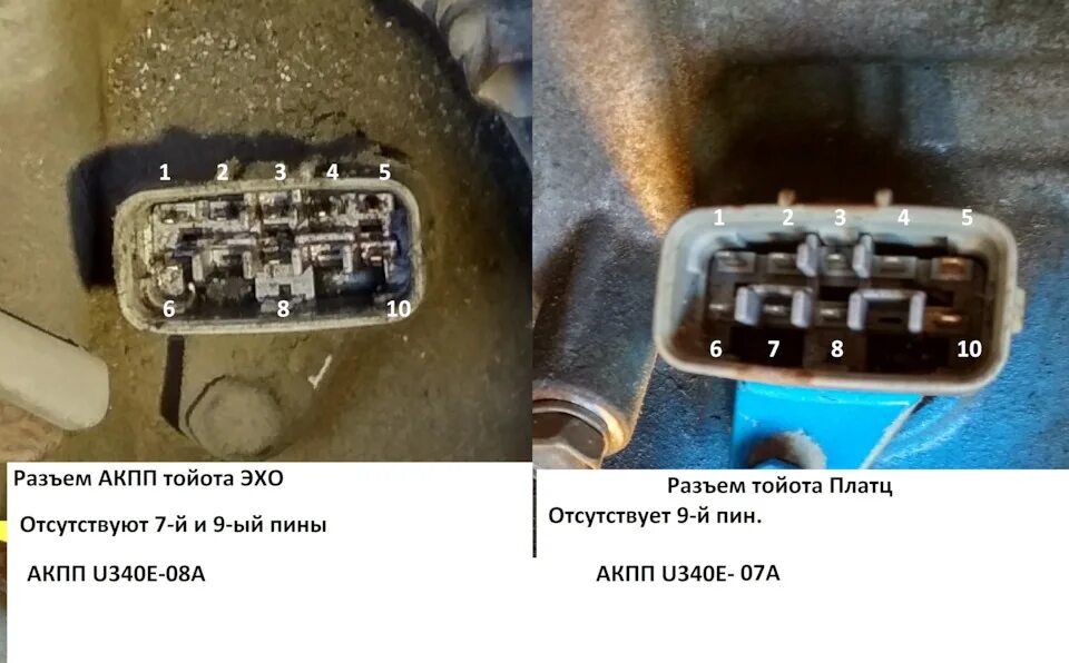 Распиновка акпп Распиновка АКПП U340E для Японии и для Штатов. Подключение "ущербного" соленоида