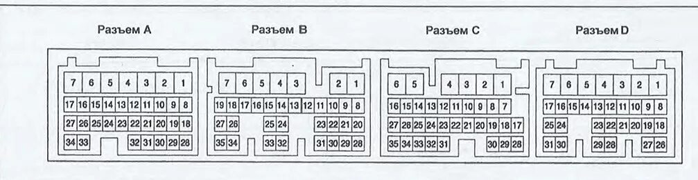 Распиновка блока 5. Круиз-контроль. Часть 1. Первые наработки. - Toyota Hilux (7G), 2,5 л, 2011 г