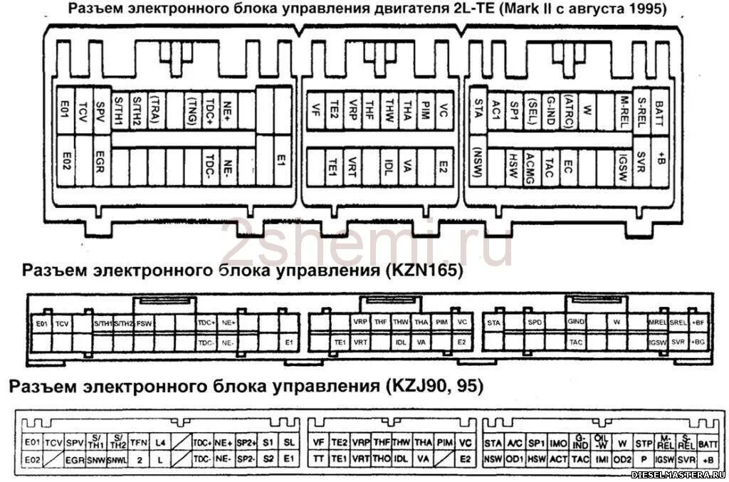 Распиновка блока двигателя Конфигурация эбу что это - фото - АвтоМастер Инфо