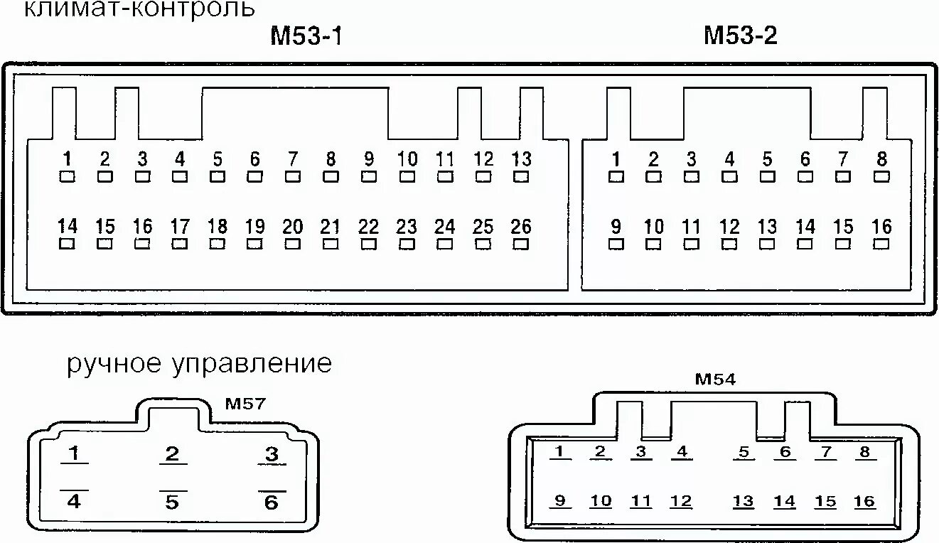 Распиновка блока климата Блок климат-контроля - Hyundai Trajet, 2 л, 2005 года тюнинг DRIVE2