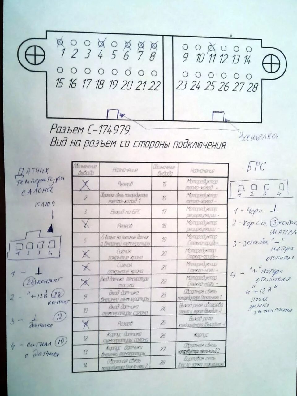 Распиновка блока климата Климат контроль.Начало. - УАЗ Patriot, 2,3 л, 2009 года тюнинг DRIVE2