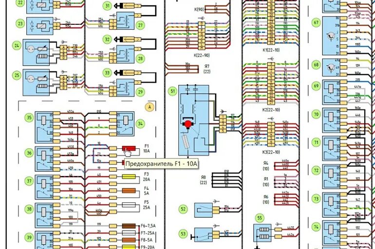 Распиновка блока уаз патриот Электросхема УАЗ Патриот: причины поломок, диагностика