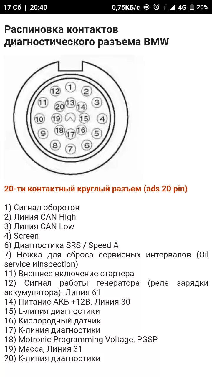 Распиновка бмв е34 Если не работает inpa или BMW scaner(бобер) - BMW 7 series (E38), 4,4 л, 1998 го