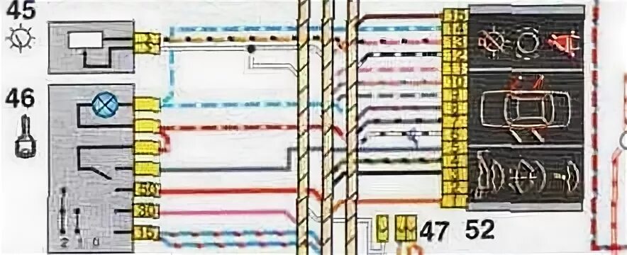 Распиновка бск ваз 2110 схема подключения проводов Не работает блок индикации ваз 2110 LkbAuto.ru