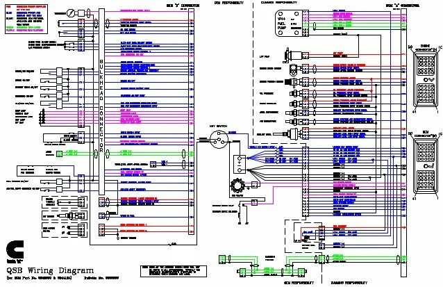 Распиновка cummins Электросхема камминз 2.8