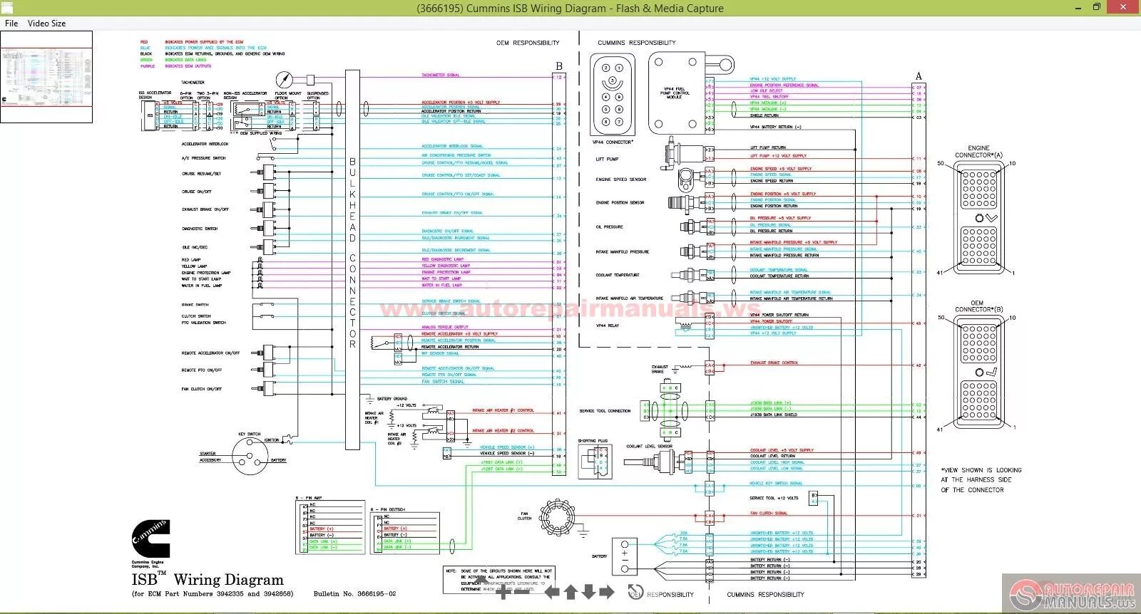 Распиновка cummins Cummins ISB Wiring Diagram Auto Repair Manual Forum - Heavy Equipment Forums - D