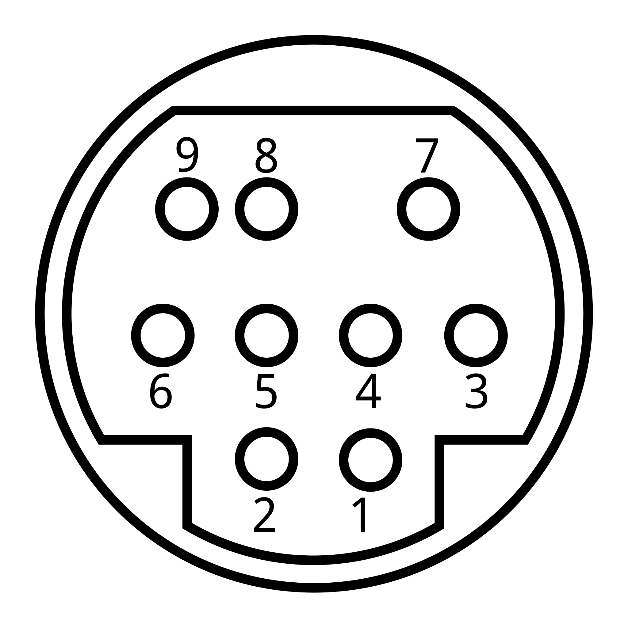 Распиновка din ül Látható Sügér 9 pin mini din connector pinout fém Sportolni lejárat