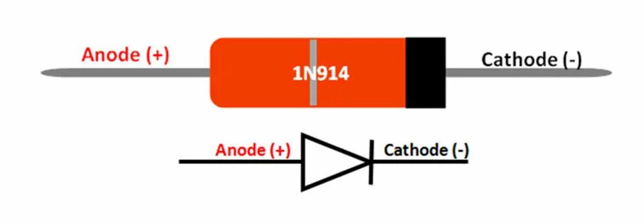 Распиновка диода IN914 Diode : Pin Configuration & Its Applications - Semiconductor for You