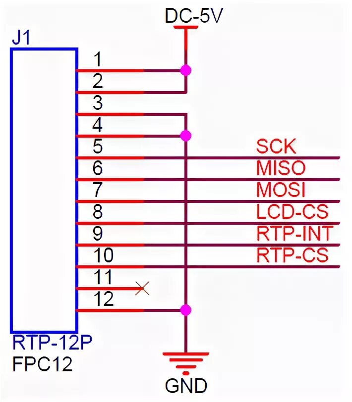 Распиновка дисплея Index of /Attachment/RPI-SPI-28LCD