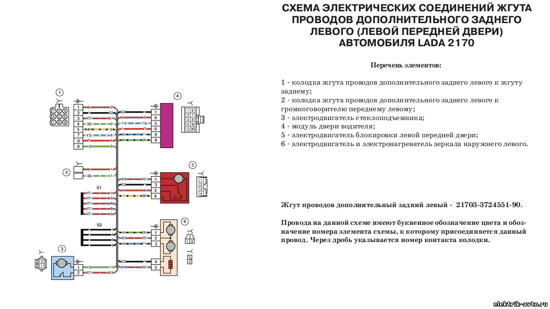 Распиновка двери приора Распиновка кнопки стеклоподъемника приора