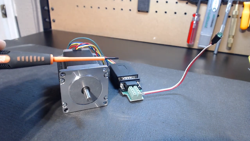 Распиновка двигателя Deducing Stepper Motor Wiring Hackaday