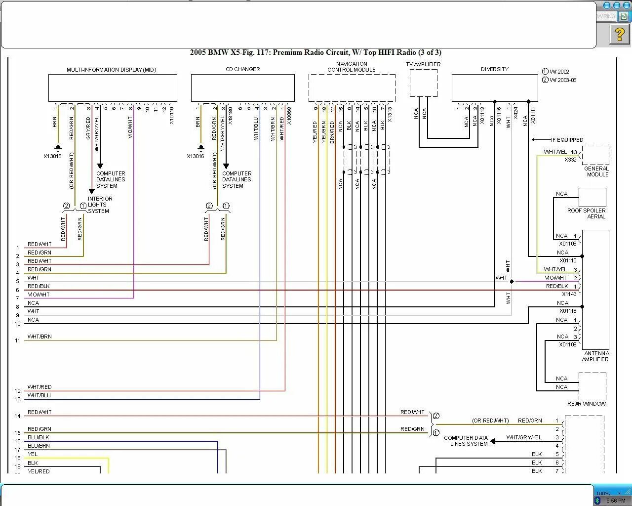 Распиновка е53 Bmw x5 e53 radio wiring diagram #3 Bmw x5, Bmw x5 e53, Bmw