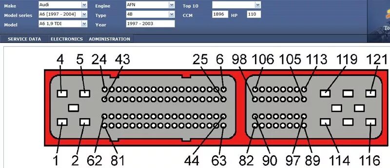 Распиновка эбу ауди нужна распиновка эбу afn Ауди помогите - Volkswagen Technical Site