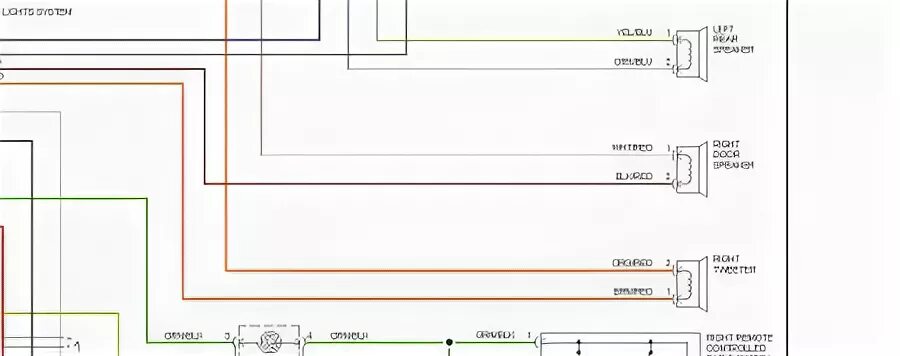 Распиновка eclipse 2003 Mitsubishi Eclipse Radio Wire Diagram: Interior Problem 2003