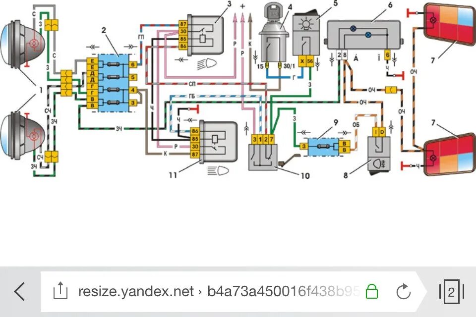 Распиновка фары нива Погас свет:( - Lada 4x4 3D, 1,7 л, 1995 года своими руками DRIVE2