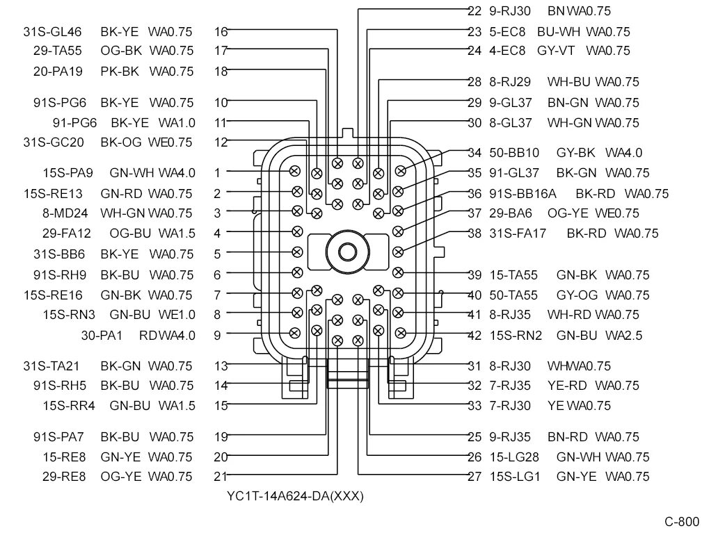 Распиновка форд фокус 1 Fusion GURU - тюнинг, ремонт, обслуживание Ford Fusion