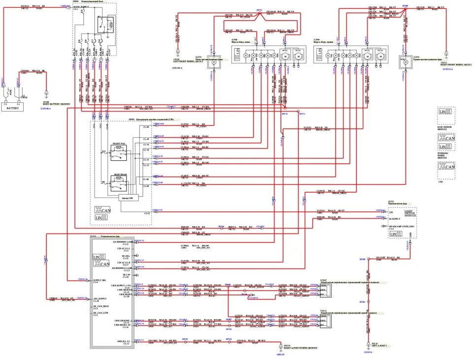 Распиновка форд мондео Установка ASF (Адаптивных (поворотных)) фар Mondeo или "О том как заглянуть за у