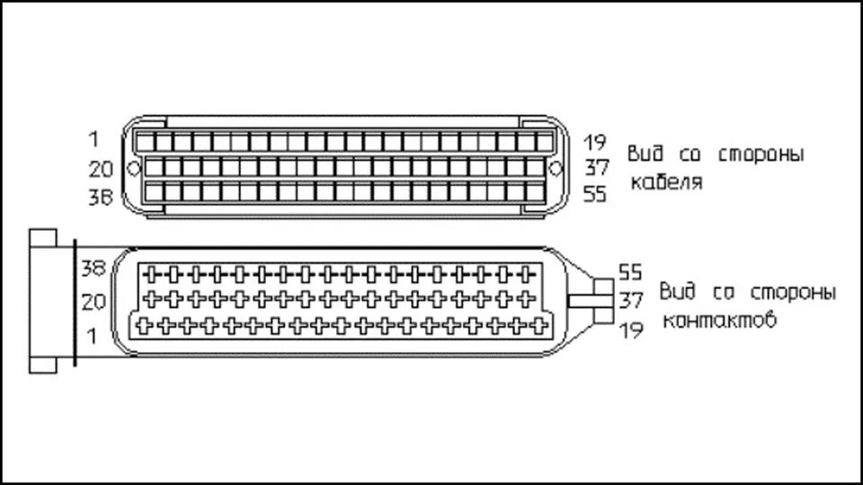 Распиновка газ МПСЗ: УМЗ 4218/МИКАС 7 #4. Жгут системы зажигания - УАЗ 3153, 2,9 л, 2002 года т