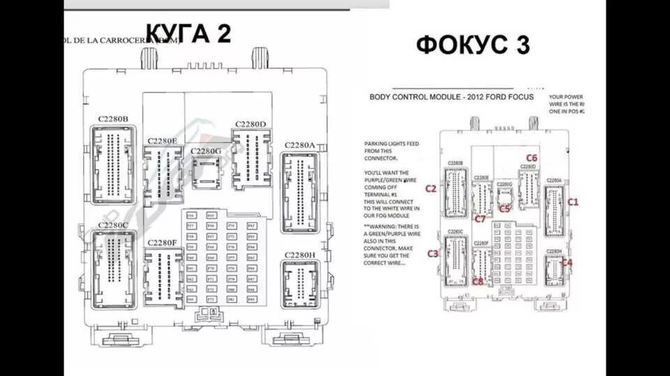 Распиновка куга Установка датчика дождя! - Ford Kuga (2G), 2,5 л, 2018 года тюнинг DRIVE2