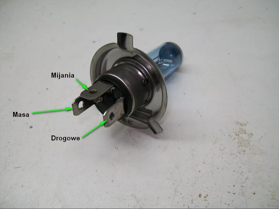 Распиновка лампы h4 Podłączenie żarówki H4 w pandzie - elektroda.pl