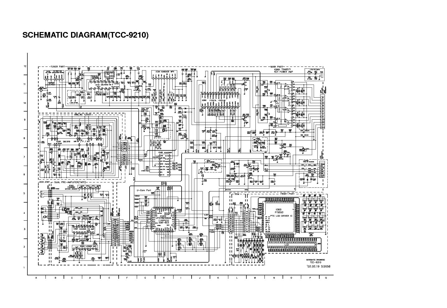 Распиновка lg LG TCC-9210 Service Manual download, schematics, eeprom, repair info for electro