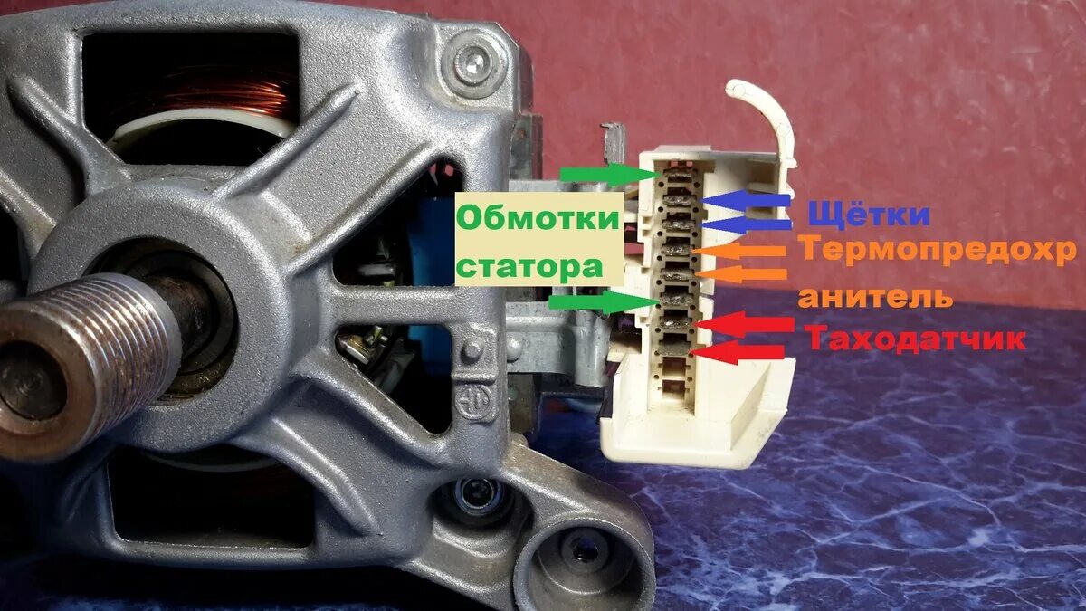 Распиновка мотора Скрытые возможности двигателя от стиральной машины По Проводам Дзен