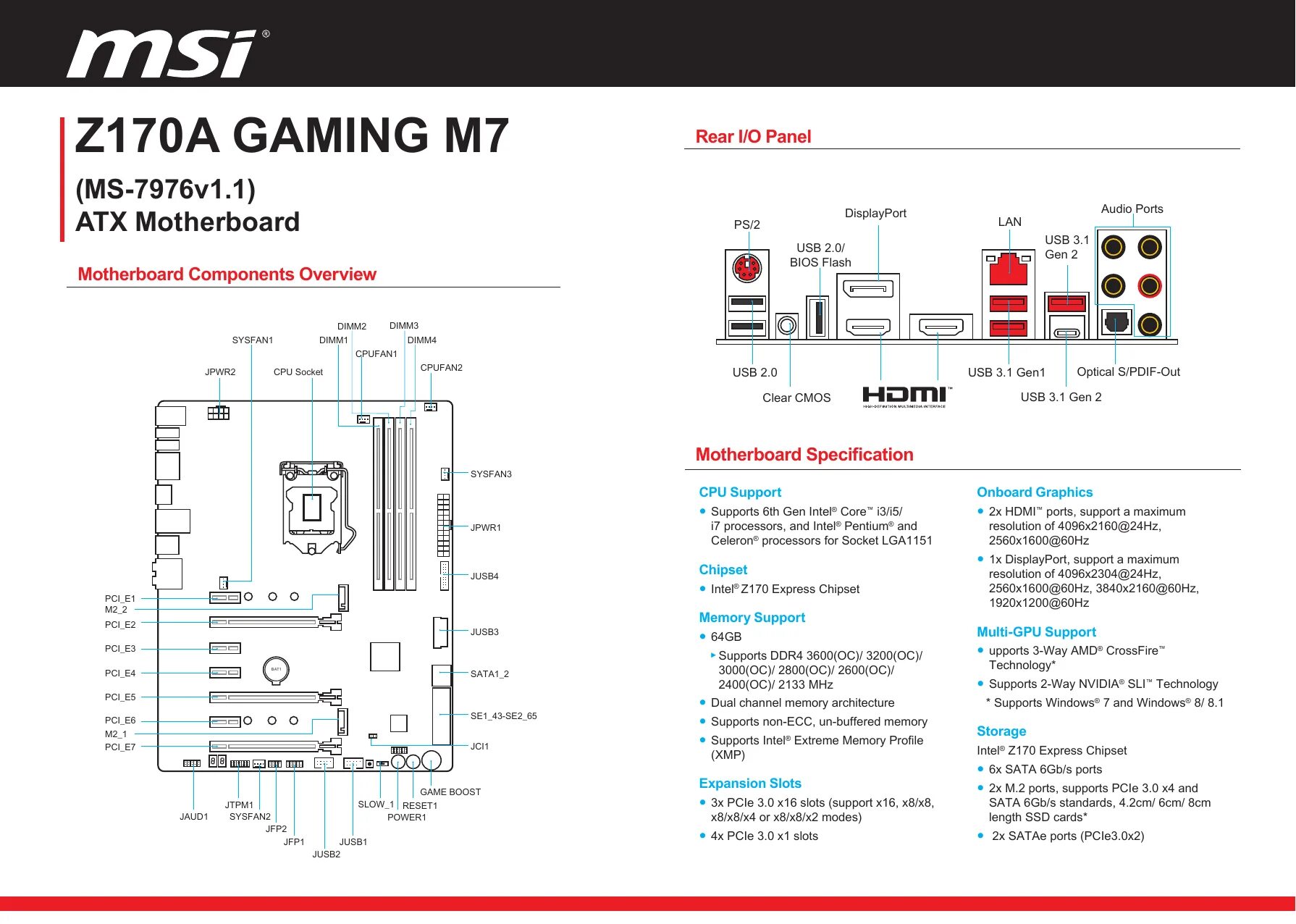 Распиновка msi Sale msi z170a cpu compatibility in stock