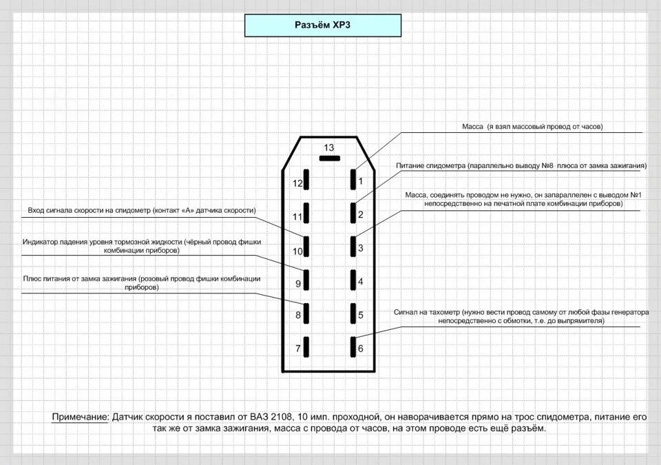 Распиновка мтз Ремонт переключателя поворота и тахометра - ГАЗ 2410, 2,3 л, 1991 года своими ру