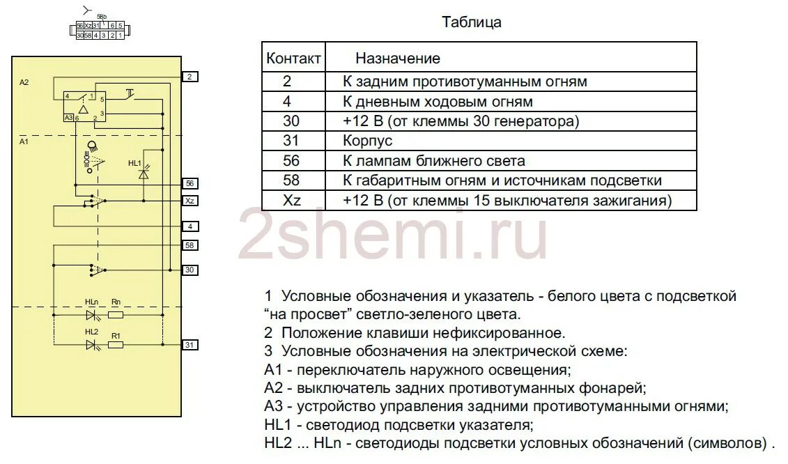 Распиновка мус гранта Схема ВАЗ-2190 Лада Гранта