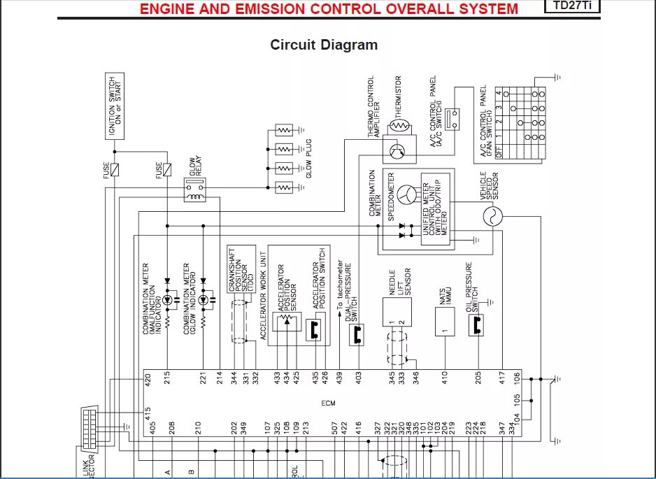 Распиновка ниссан террано Контент o717ka - Страница 42 - AUTO TECHNOLOGY