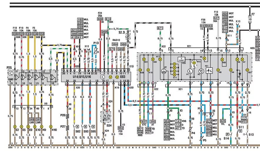 Распиновка опель астра j MID аля БК или Trip computer - Opel Astra F, 1,6 л, 1994 года тюнинг DRIVE2