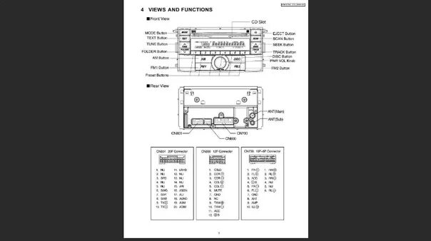 Распиновка panasonic Panasonic-cq-jd6981nt. Фотография из альбома Panasonic. - 14 из 27 ВКонтакте