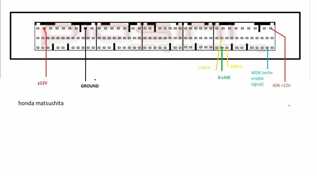 Распиновка pcm ЧИП ТЮНИНГ " РАСПИНОВКИ БЛОКОВ HONDA