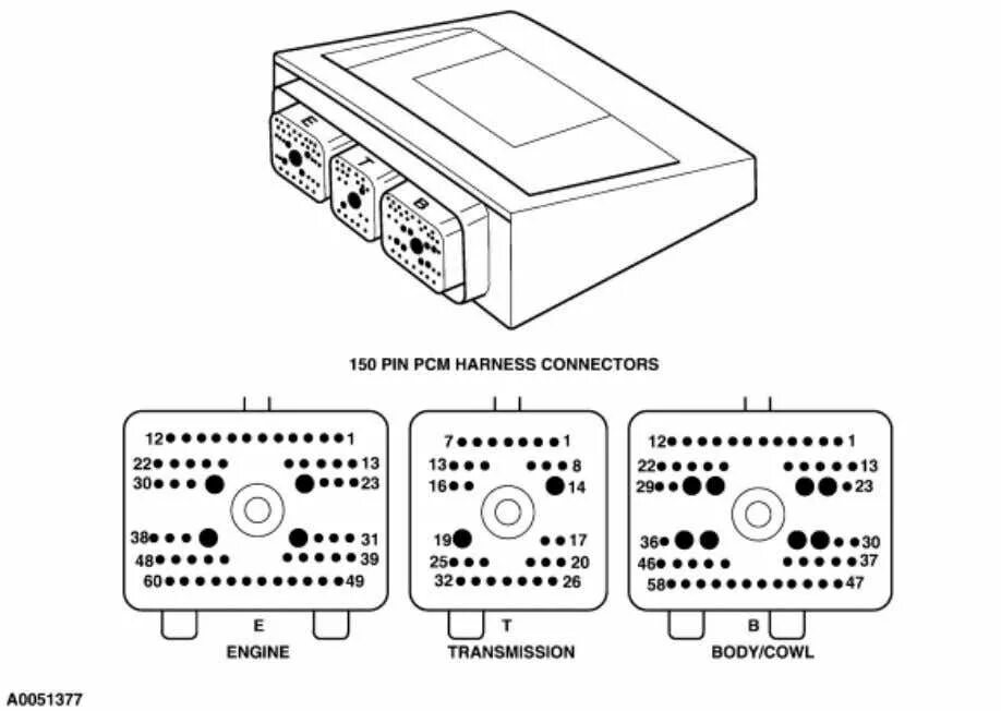 Распиновка pcm Pcm ford - Автопортал AutoShah.ru